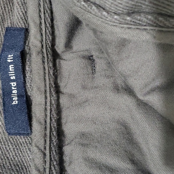 1901 shorts men’s size 40 grey flat front Ballard slim fit - Picture 6 of 7